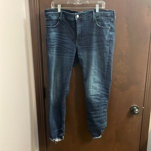 Express Mid rise Ankle Legging Jeans